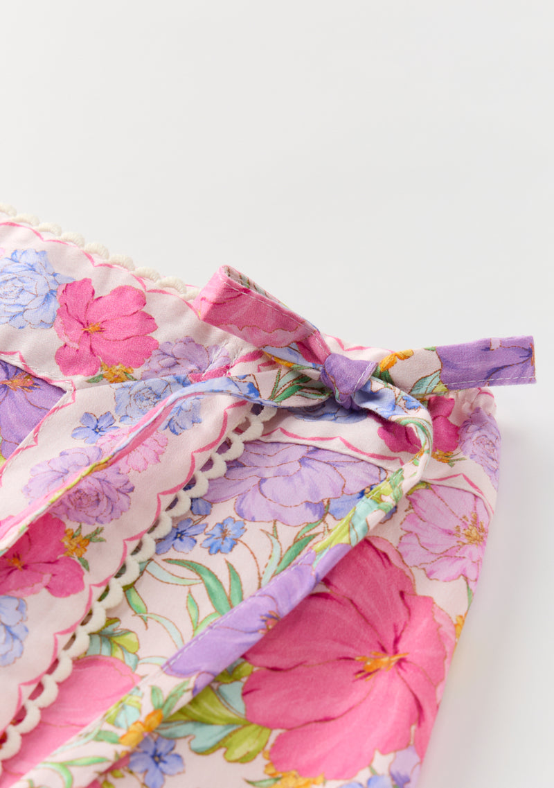 Charlotte Mini Wrap Skirt