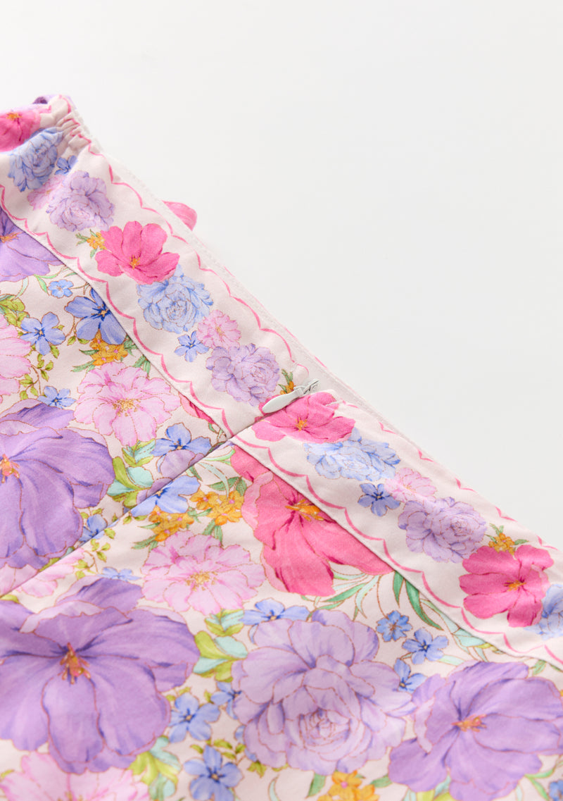 Charlotte Mini Wrap Skirt