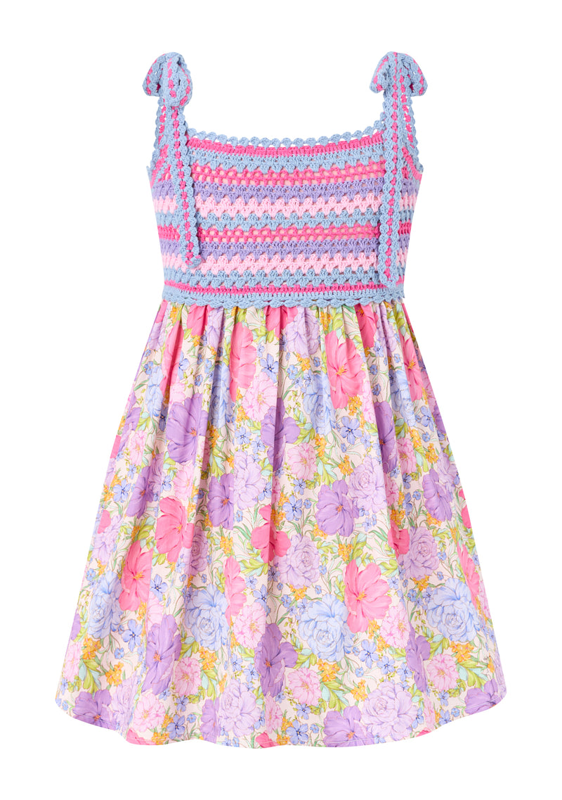 Charlotte Crochet Mini Dress