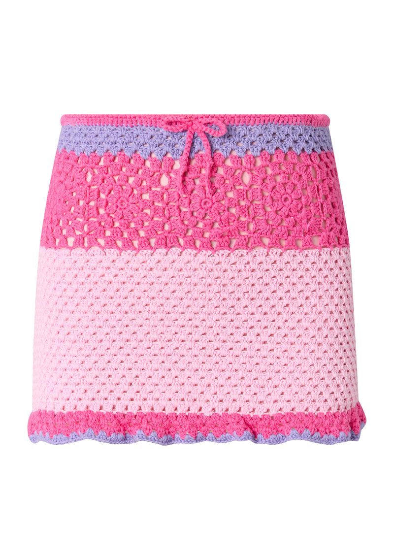Molly Crochet Mini Skirt