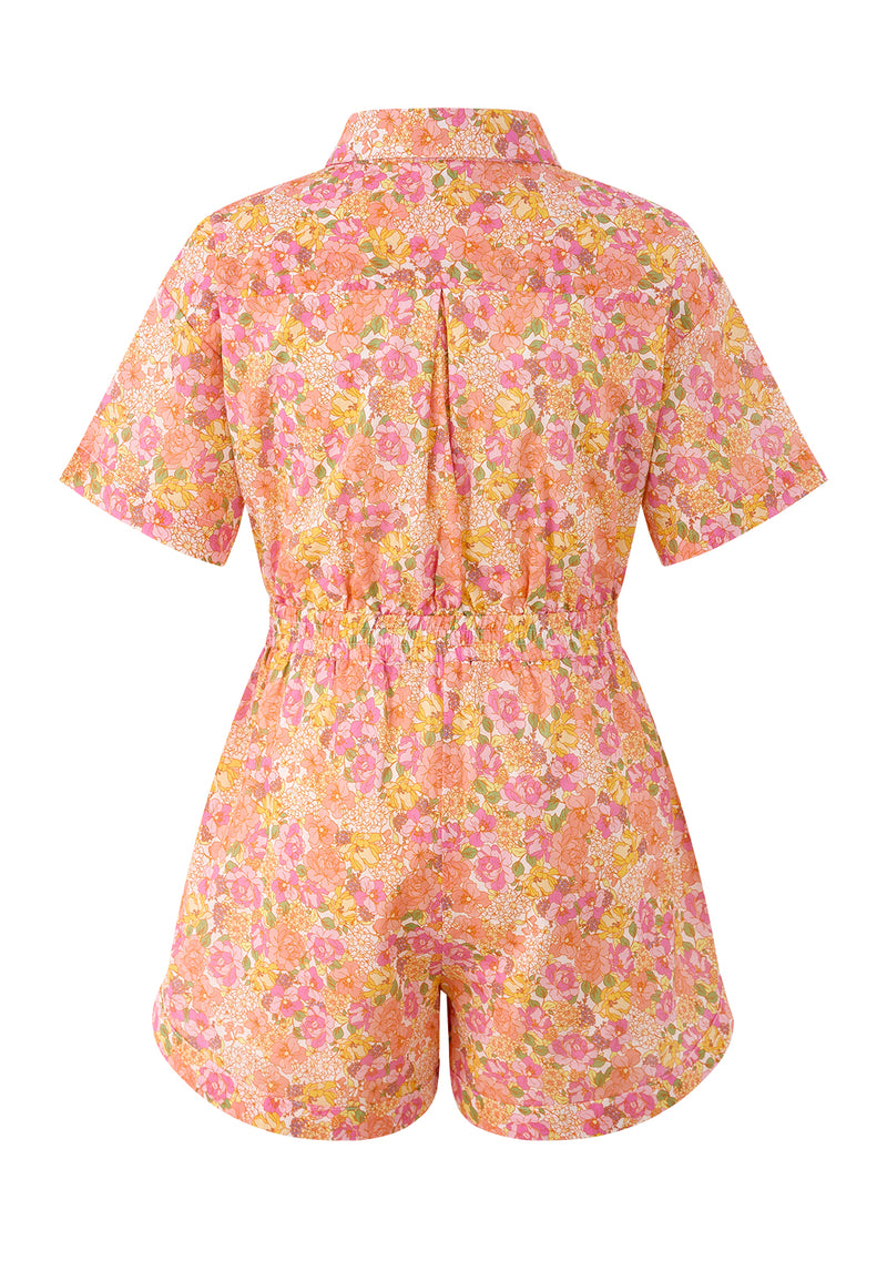 Flowerette Cotton Romper