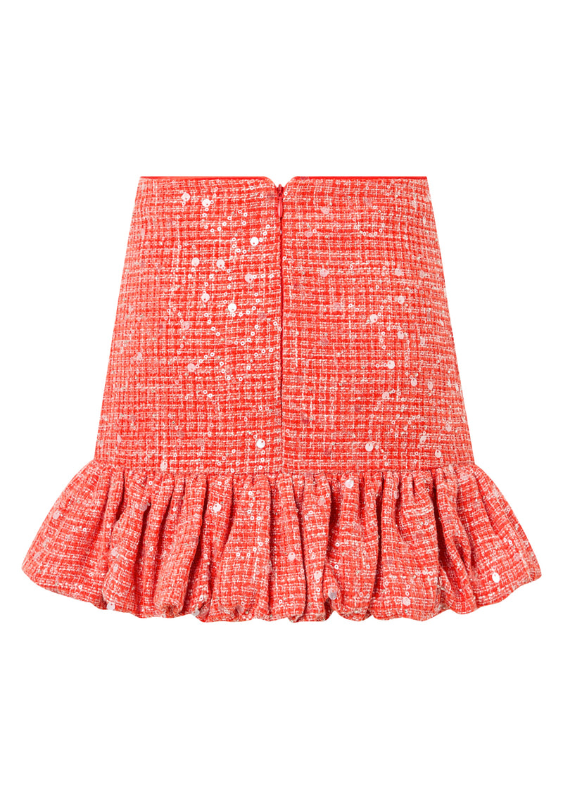 Odelia Tweed Mini Skirt