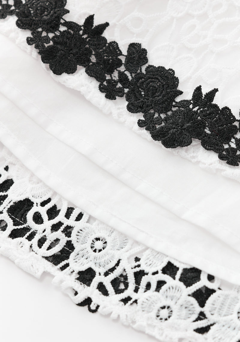 Aveline Embroidered Mini Dress