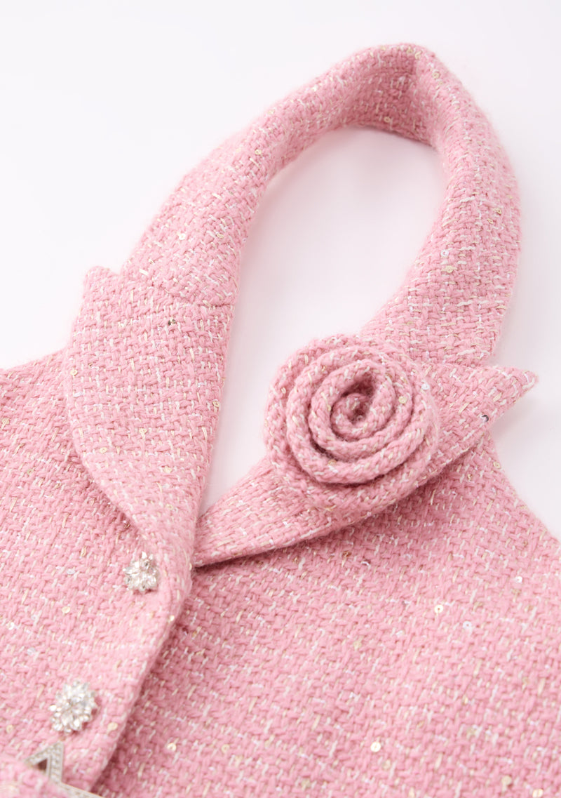 Odelia Tweed Mini Dress