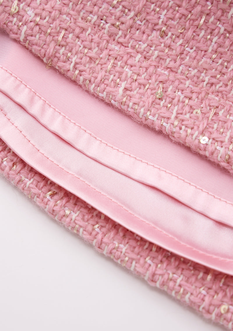 Odelia Tweed Mini Dress