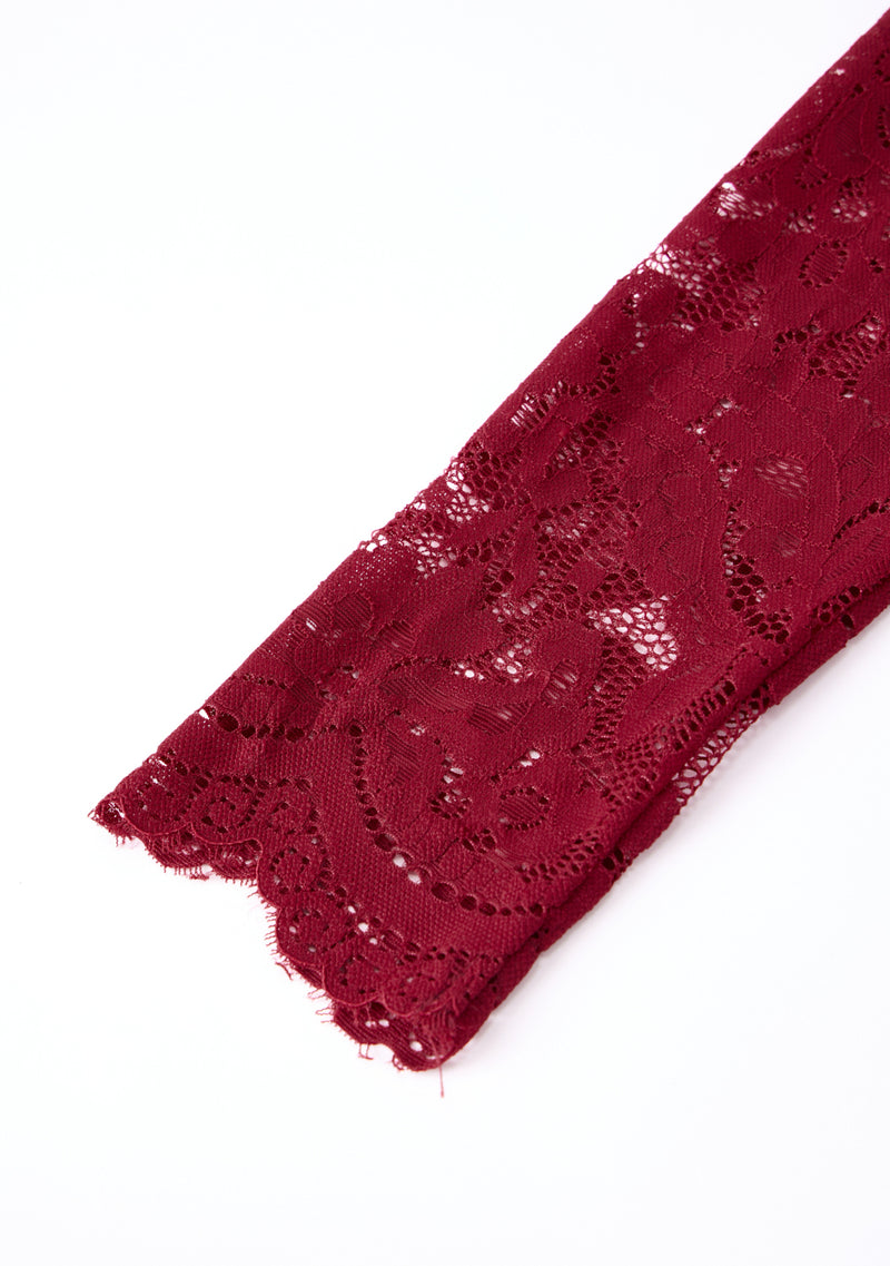 Rosella Lace Sleeve Mini Dress