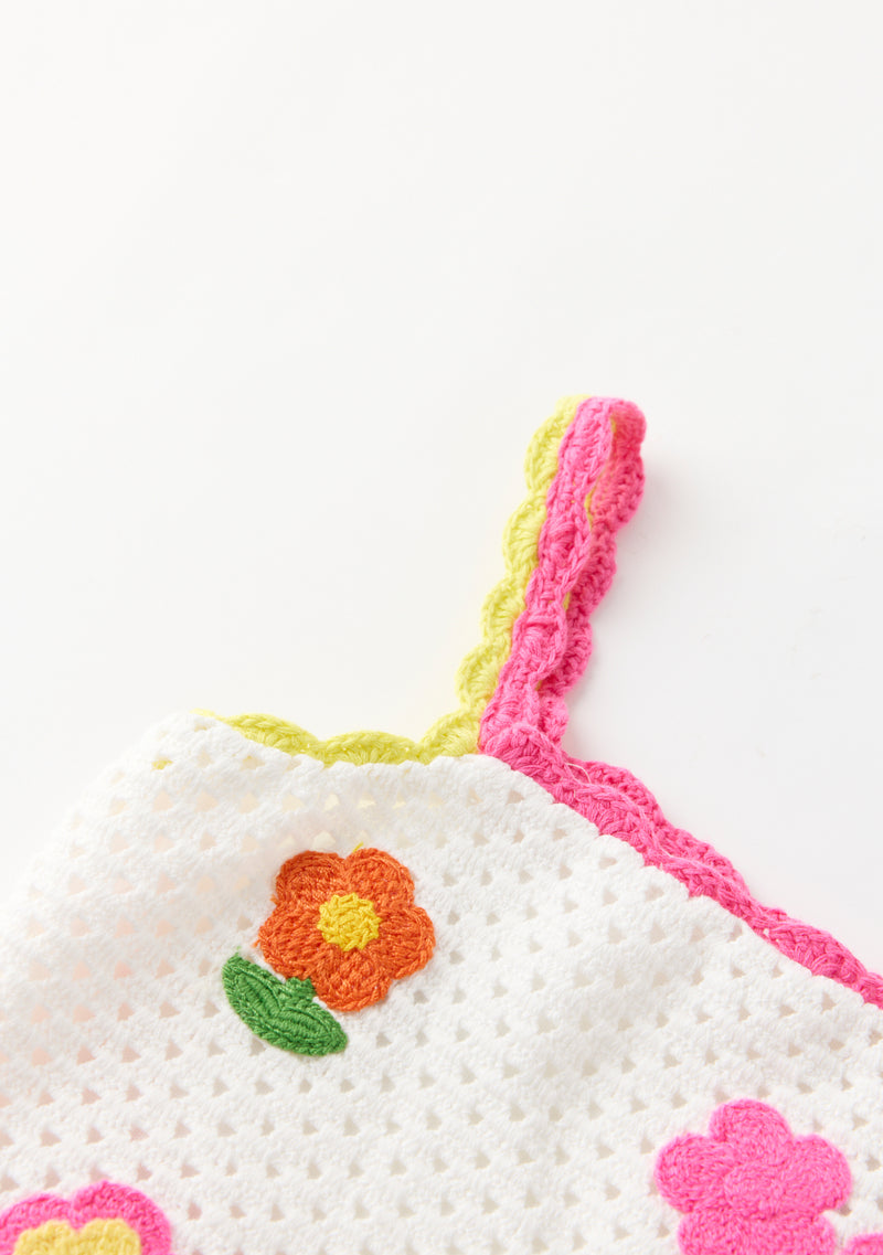 Daisette Crochet Top