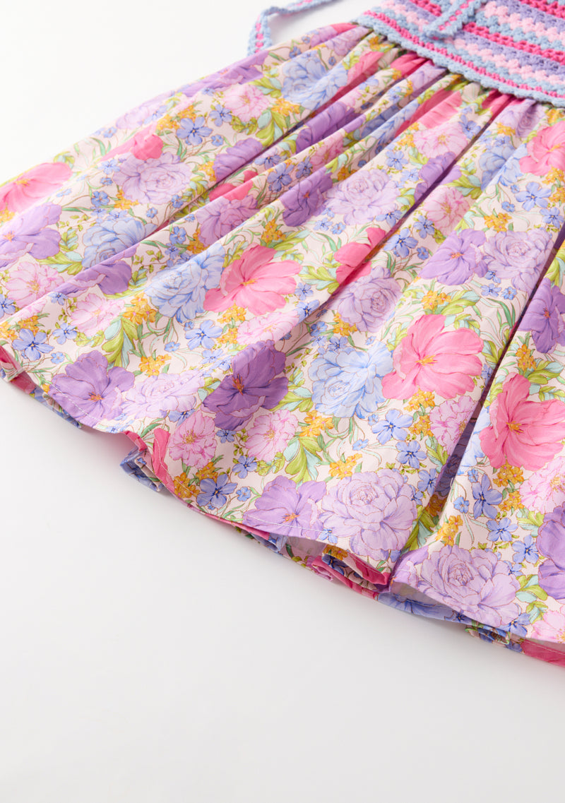 Charlotte Crochet Mini Dress