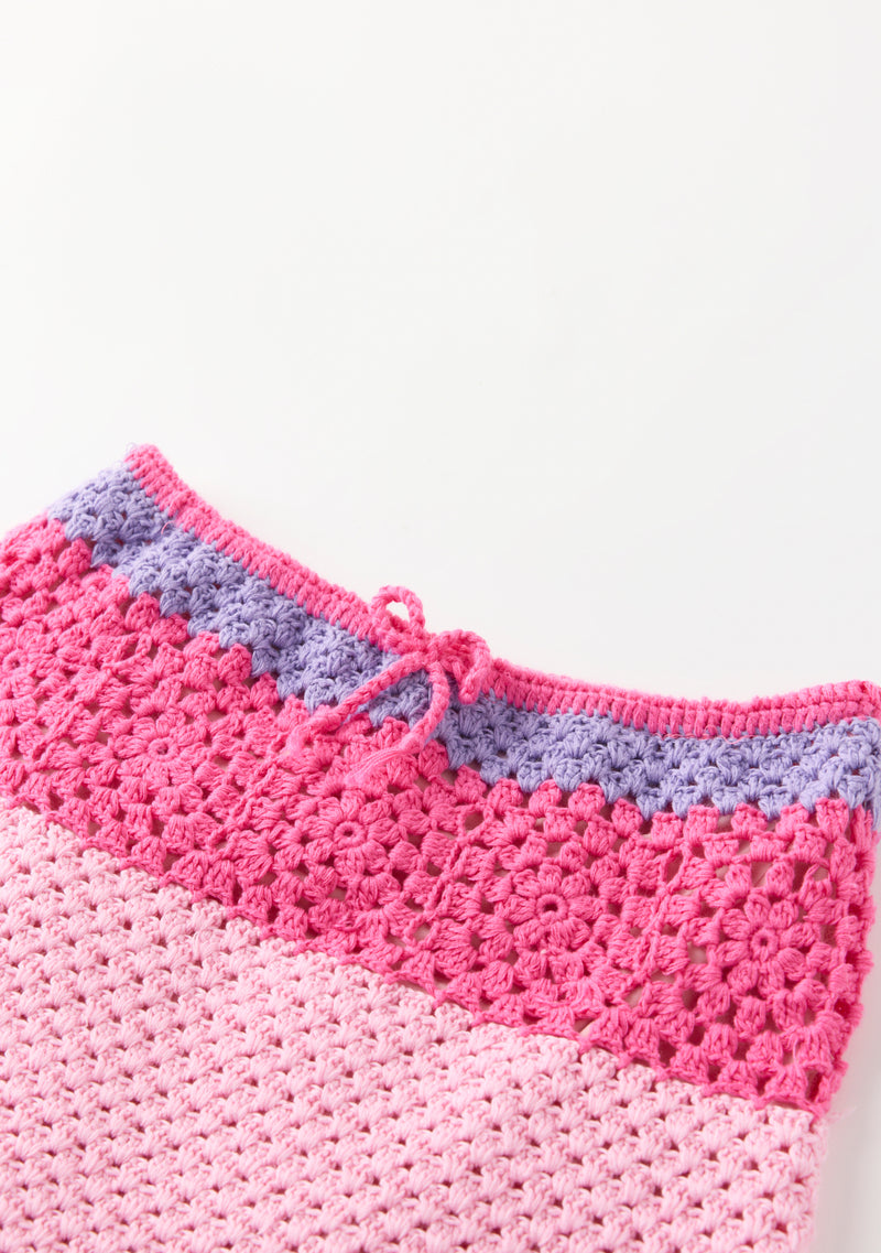 Molly Crochet Mini Skirt