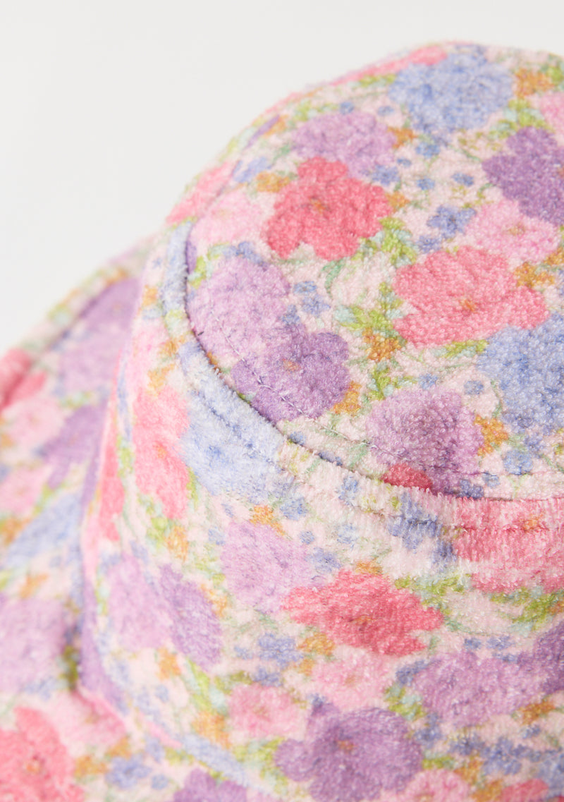 Charlotte Terry Towelling Bucket Hat