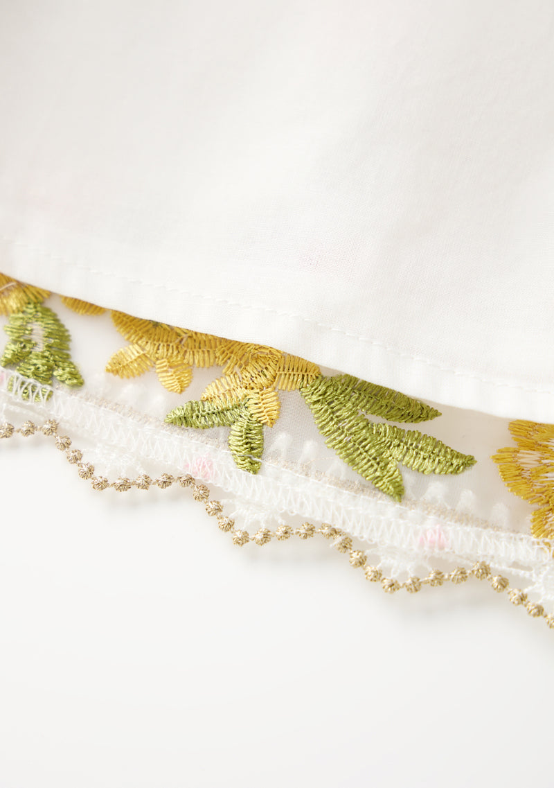 Allure Embroidered Mini Dress