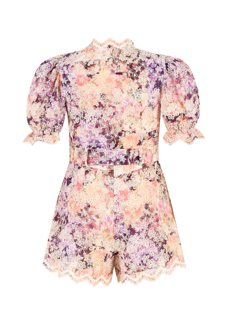 Anastasia Embroidered Romper