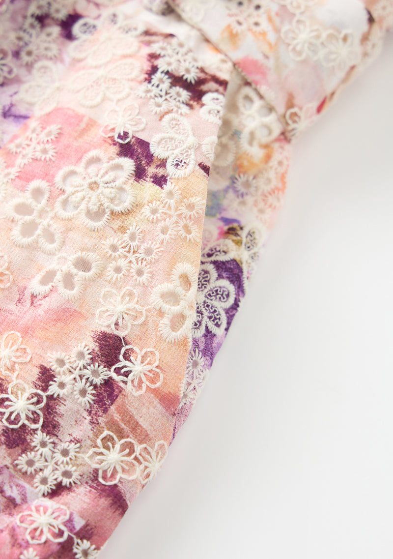 Anastasia Embroidered Romper