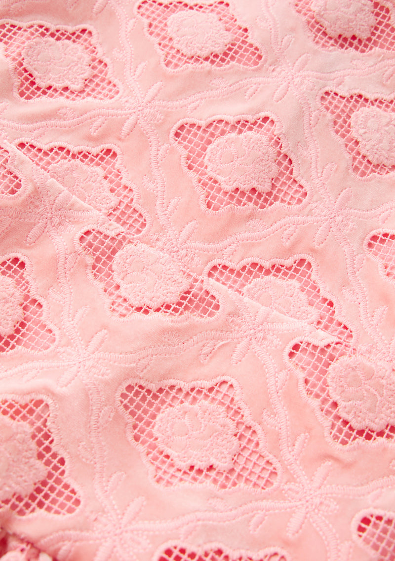 Ava Embroidered Maxi Dress