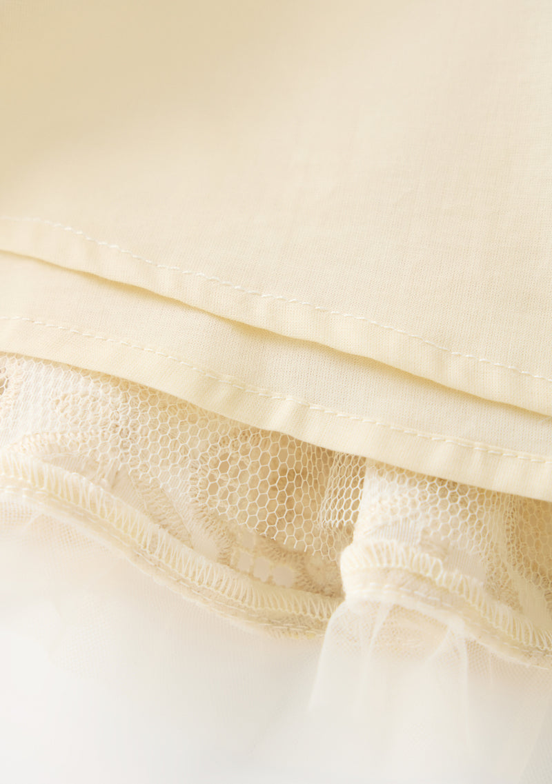 Ava Embroidered Velvet Skirt