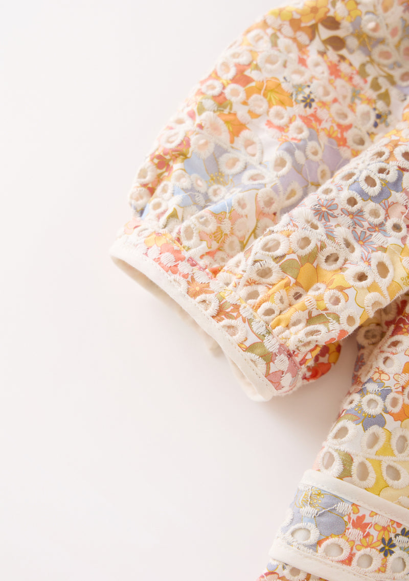 Avelle Embroidered Mini Dress