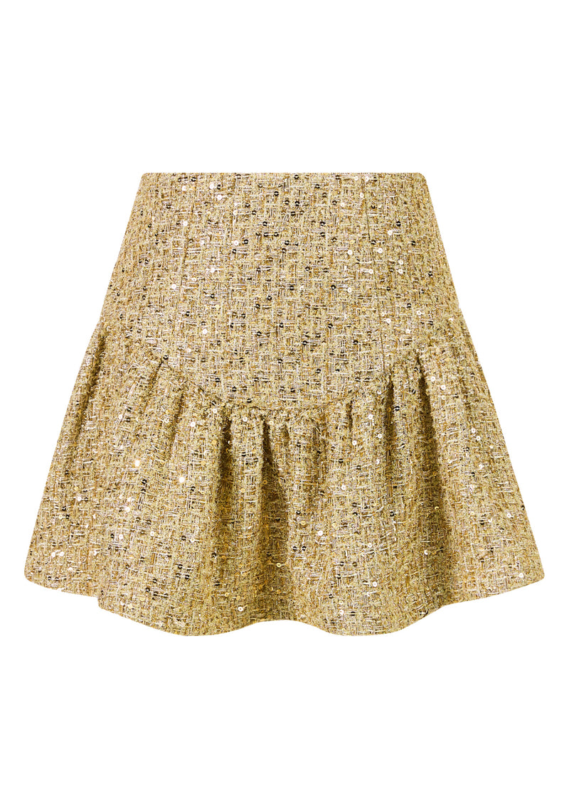Celina Tweed Mini Skirt