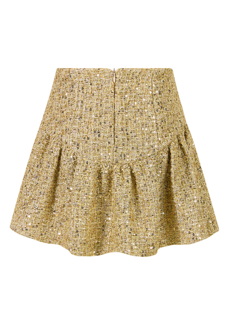 Celina Tweed Mini Skirt