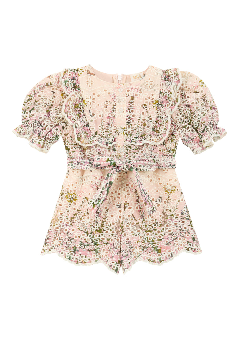 Chiara Embroidered Romper (Baby)