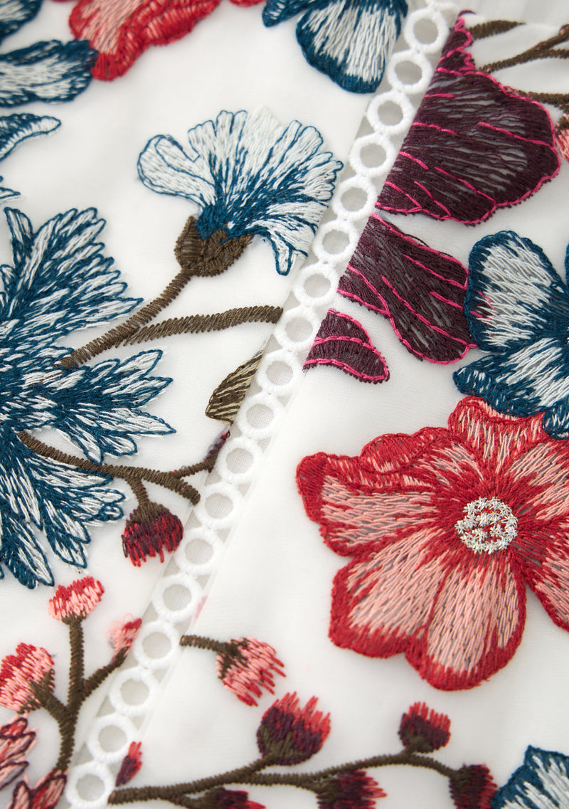 Elana Embroidered Top