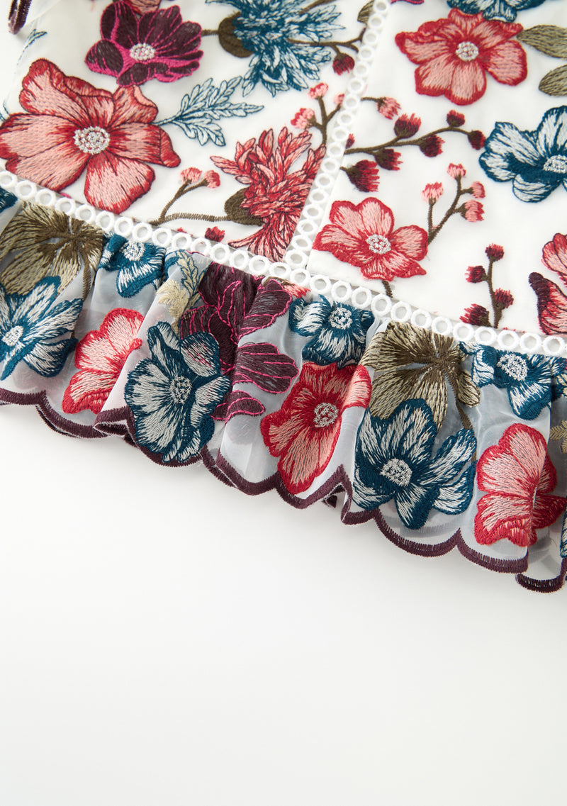 Elana Embroidered Top