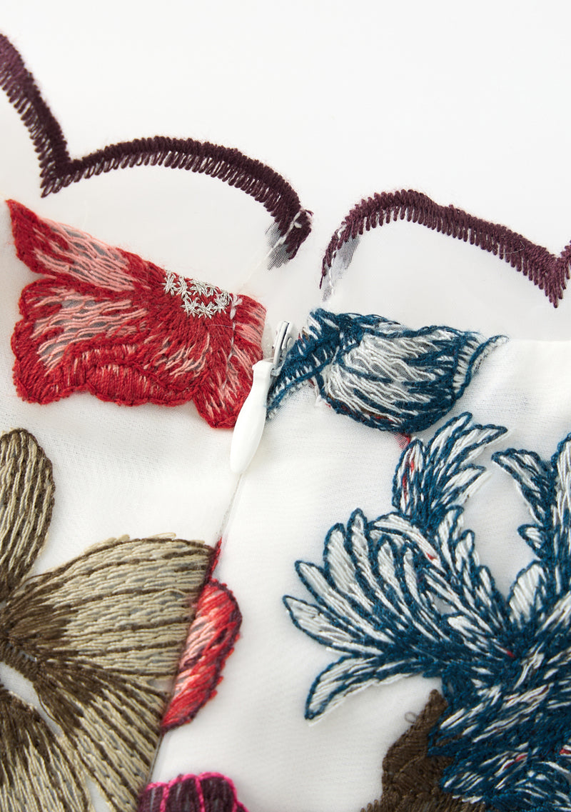 Elana Embroidered Top