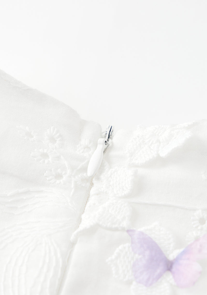 Eve Butterfly Sleeve Mini Dress