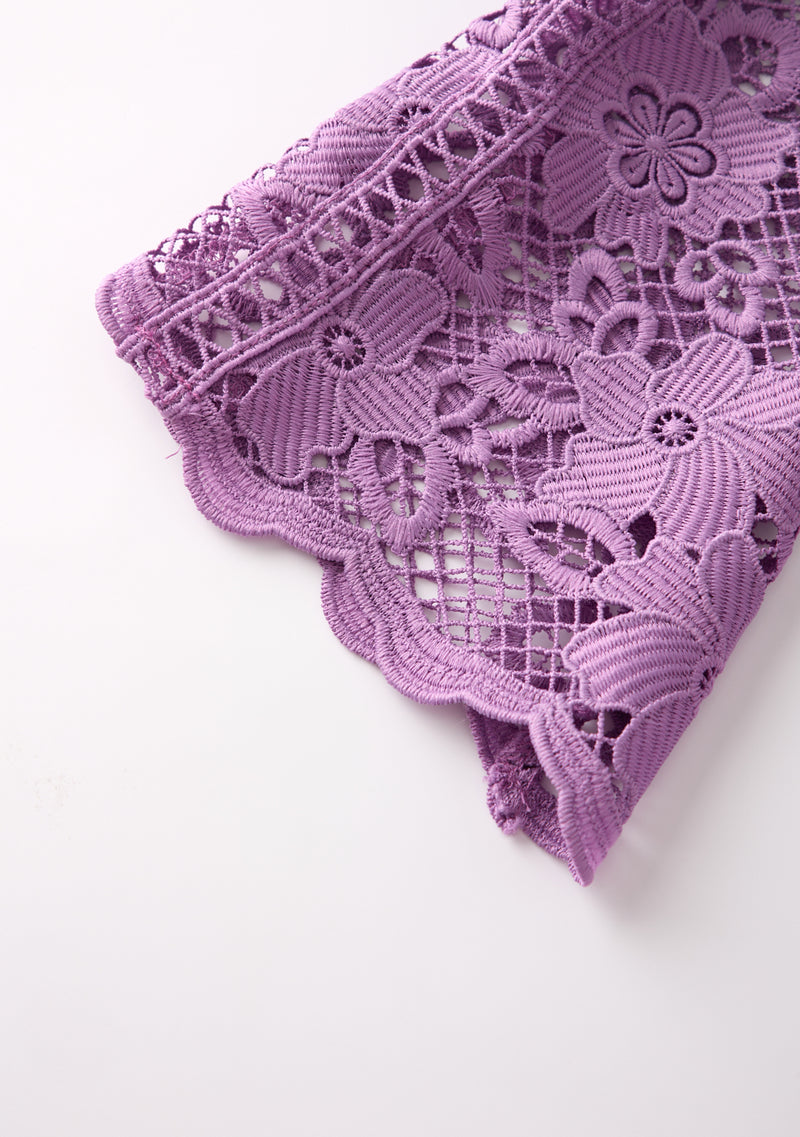 Gianna Embroidery Mini Dress