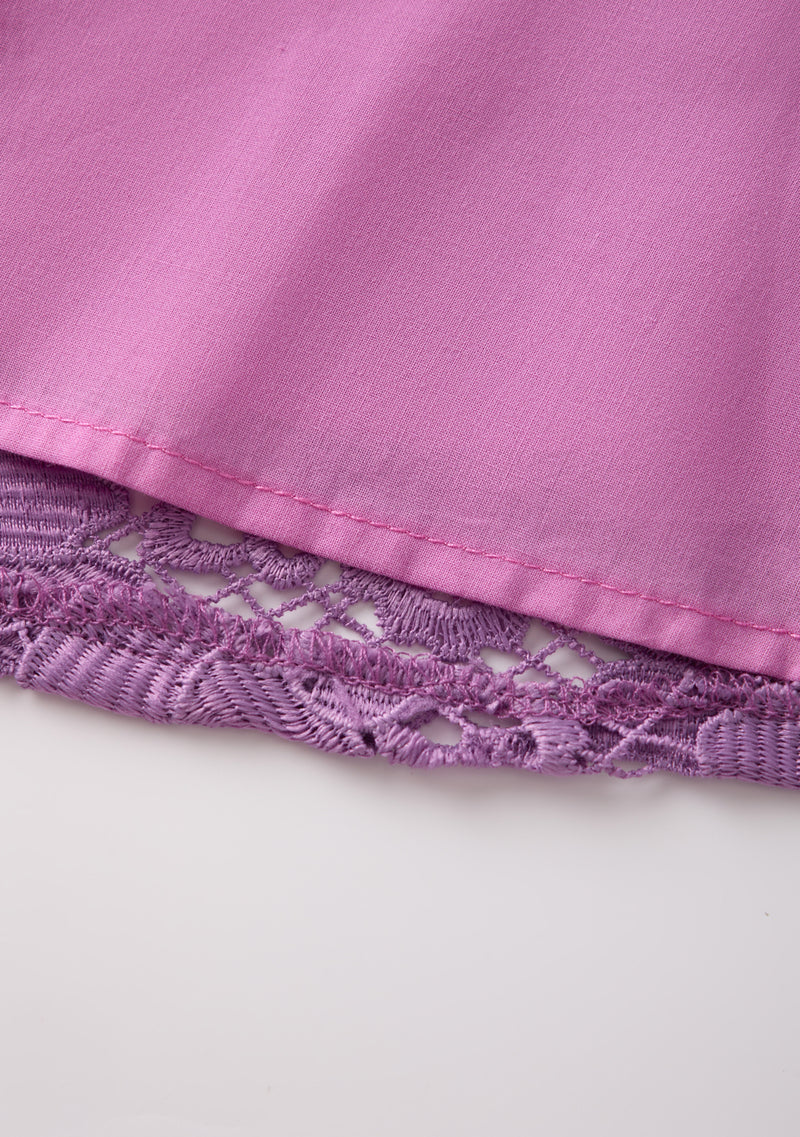 Gianna Embroidery Mini Dress