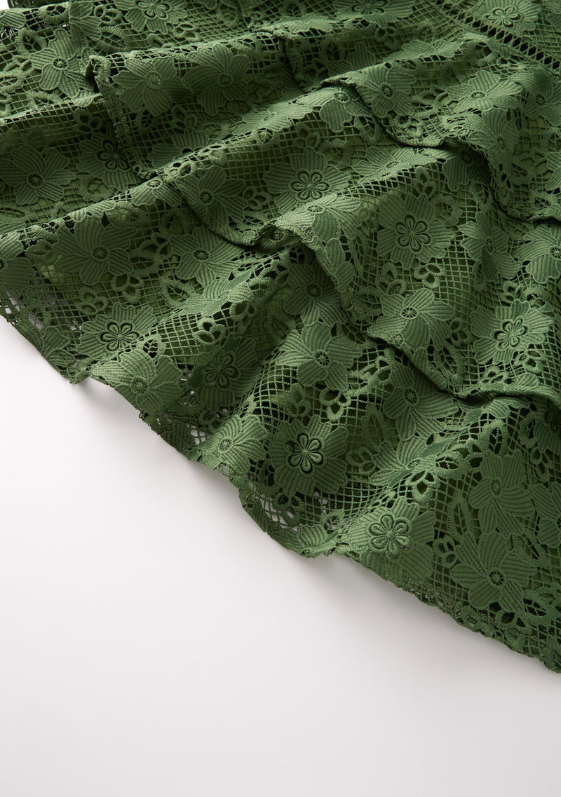 Gianna Embroidery Mini Dress