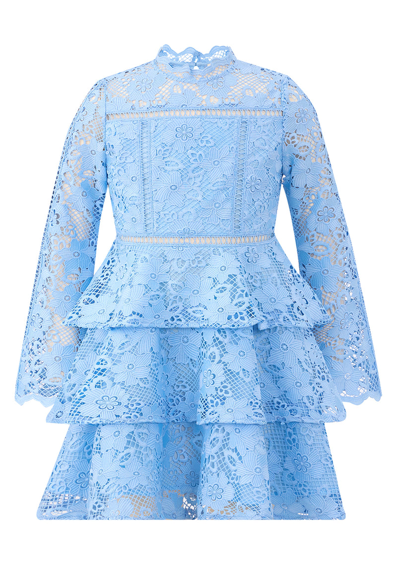 Gianna Embroidery Mini Dress