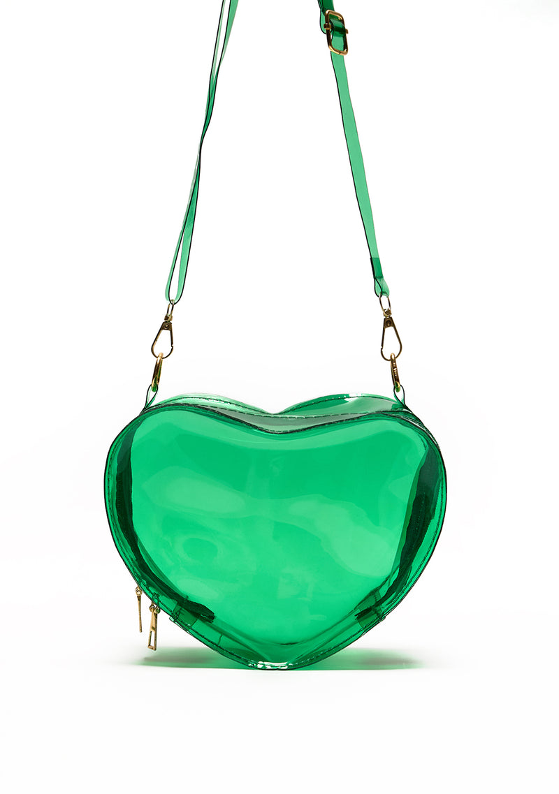 Heart Perspex Bag