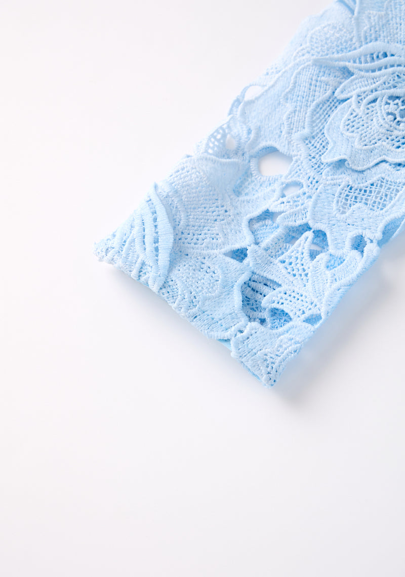 Judy Embroidered Mini Dress