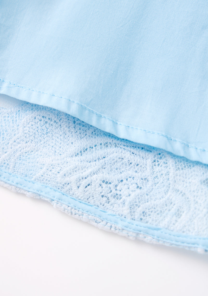 Judy Embroidered Mini Dress