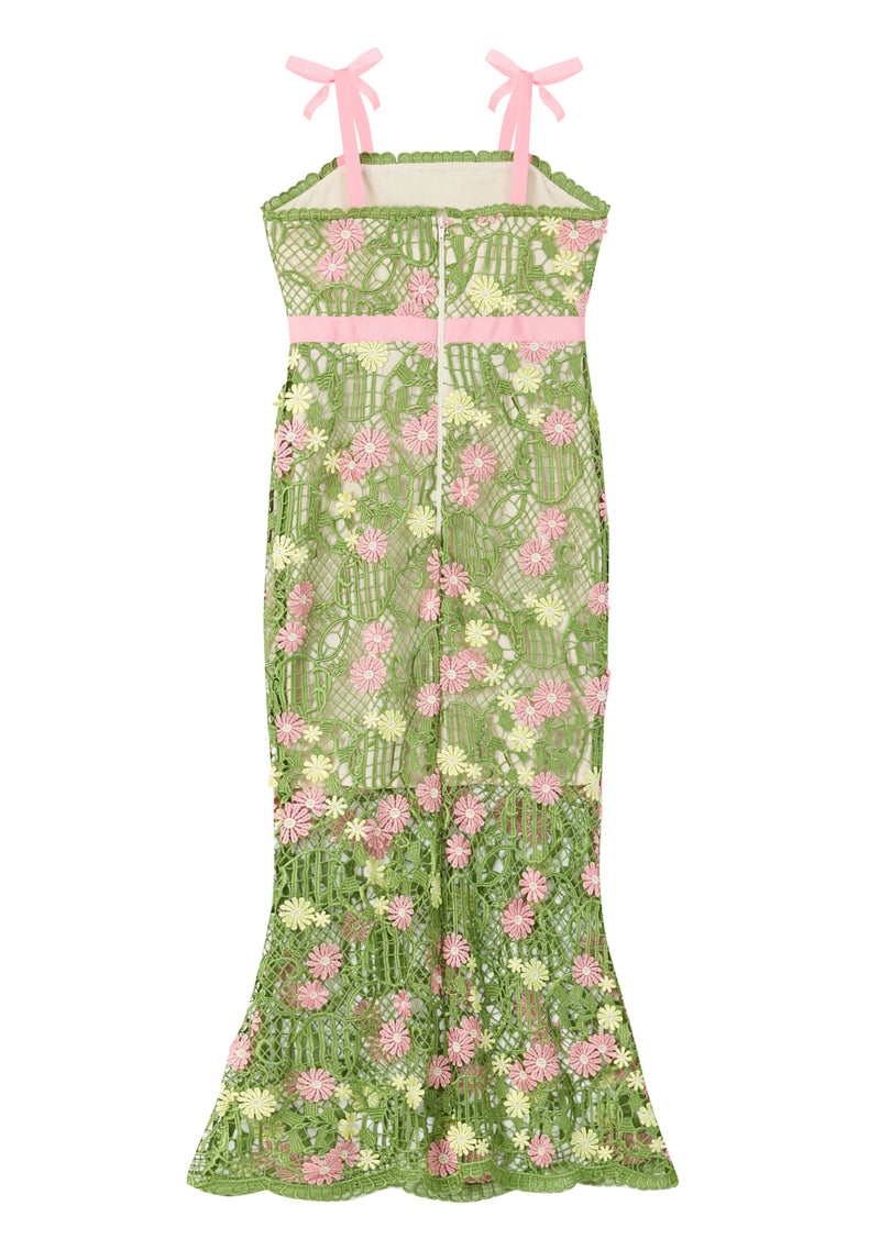 Lana Embroidered Maxi Dress