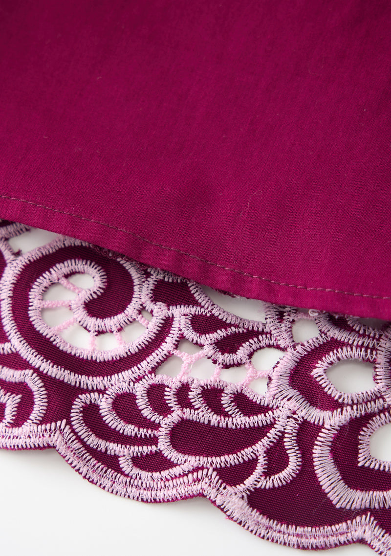 Libby Embroidered Mini Dress