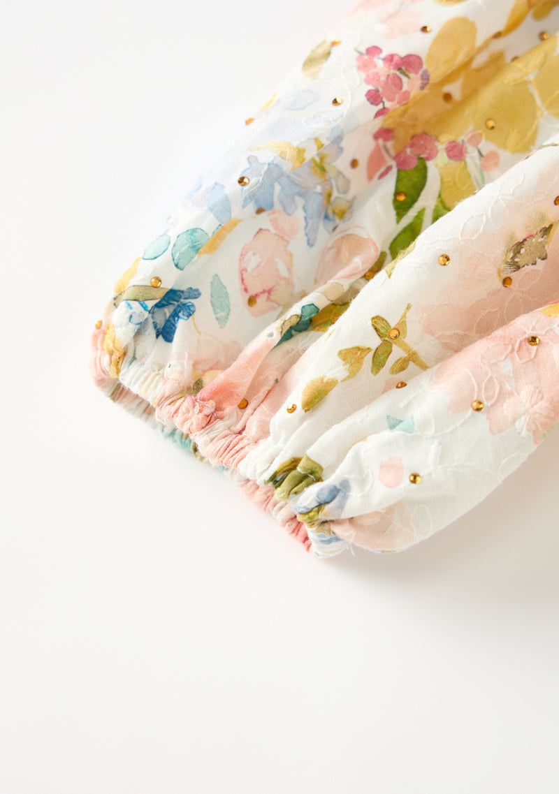 Lina Embroidered Maxi Dress