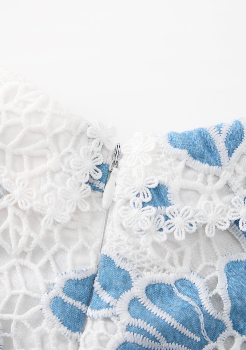 Lori Embroidered Romper