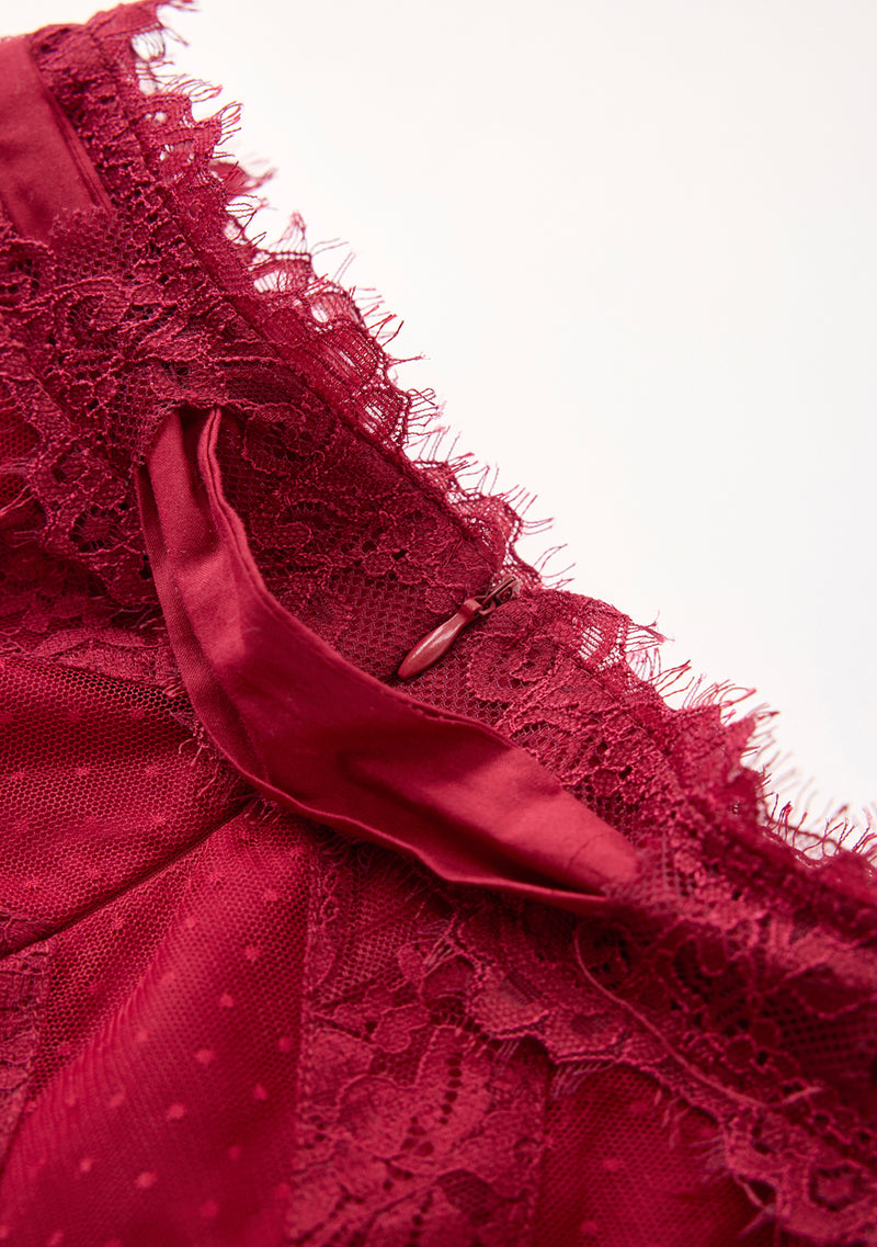 Madilynn Lace Mini Skirt