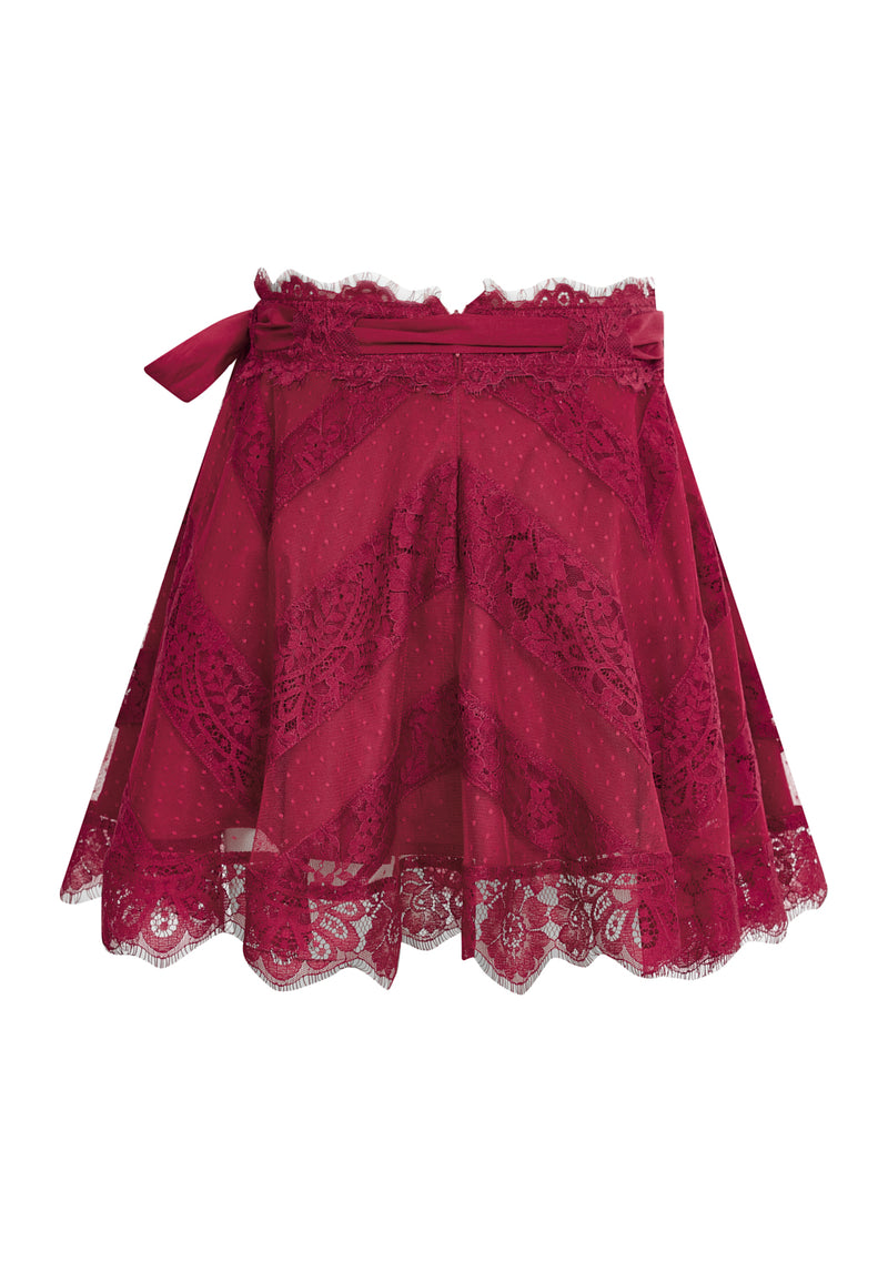 Madilynn Lace Mini Skirt