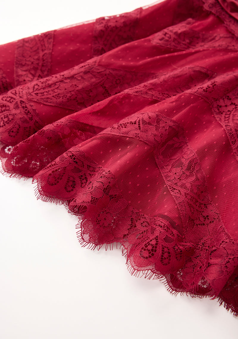 Madilynn Lace Mini Skirt