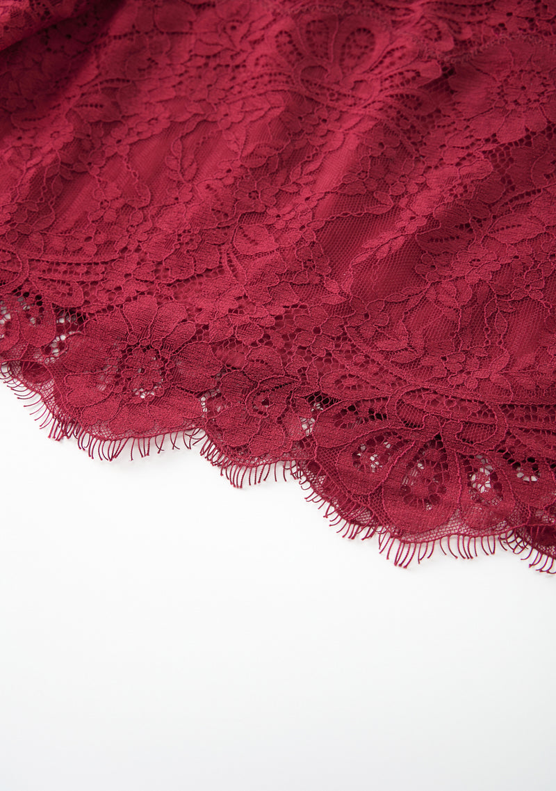 Madilynn Lace One Shoulder Top