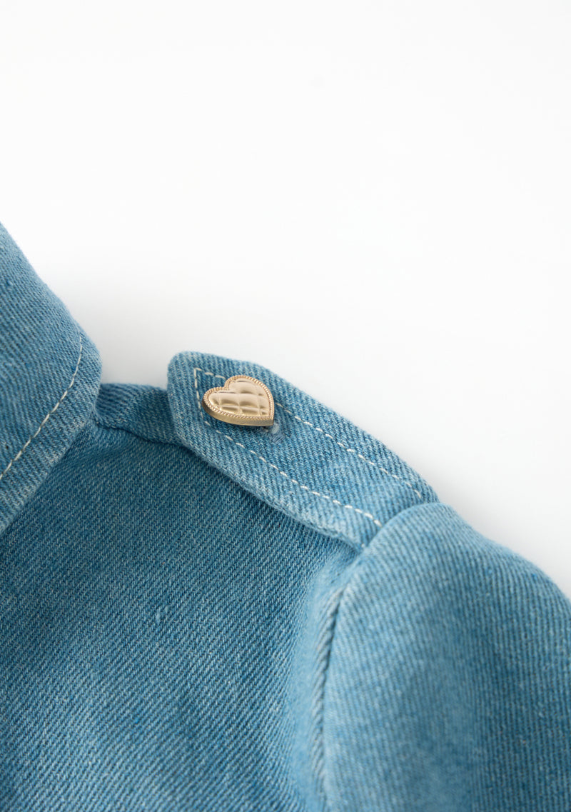 Maggie Denim Mini Dress