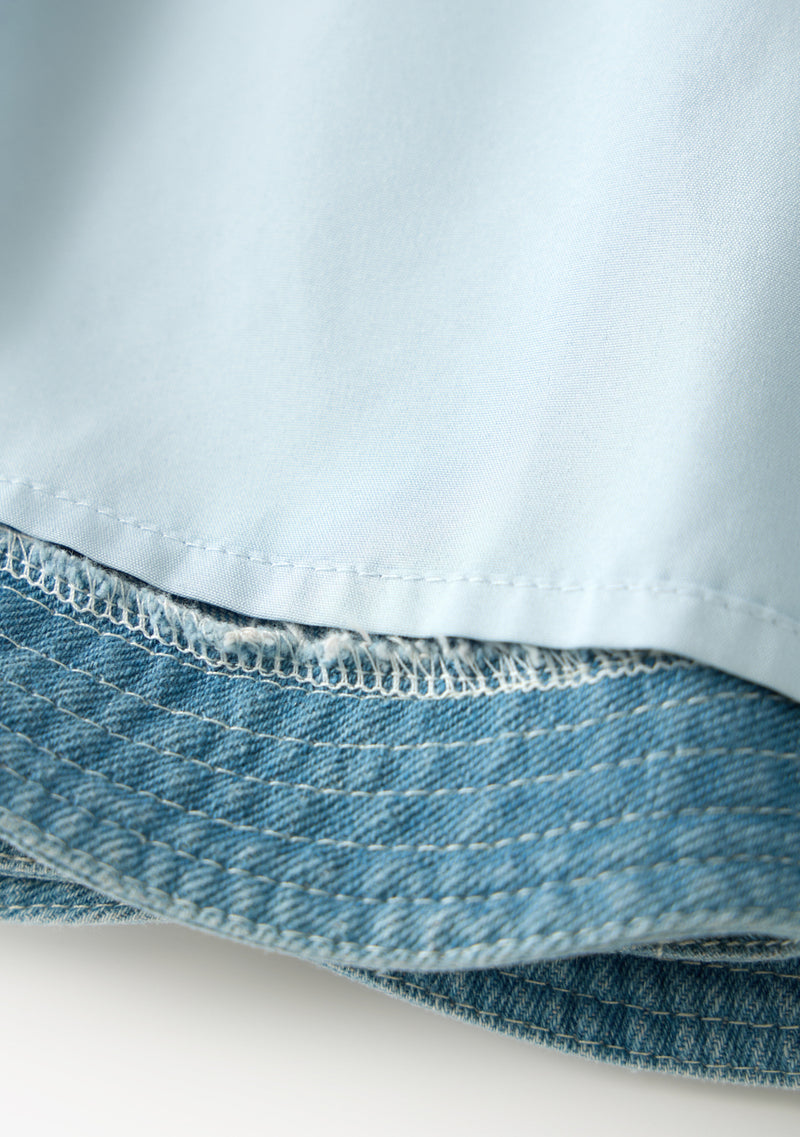 Maggie Denim Mini Dress