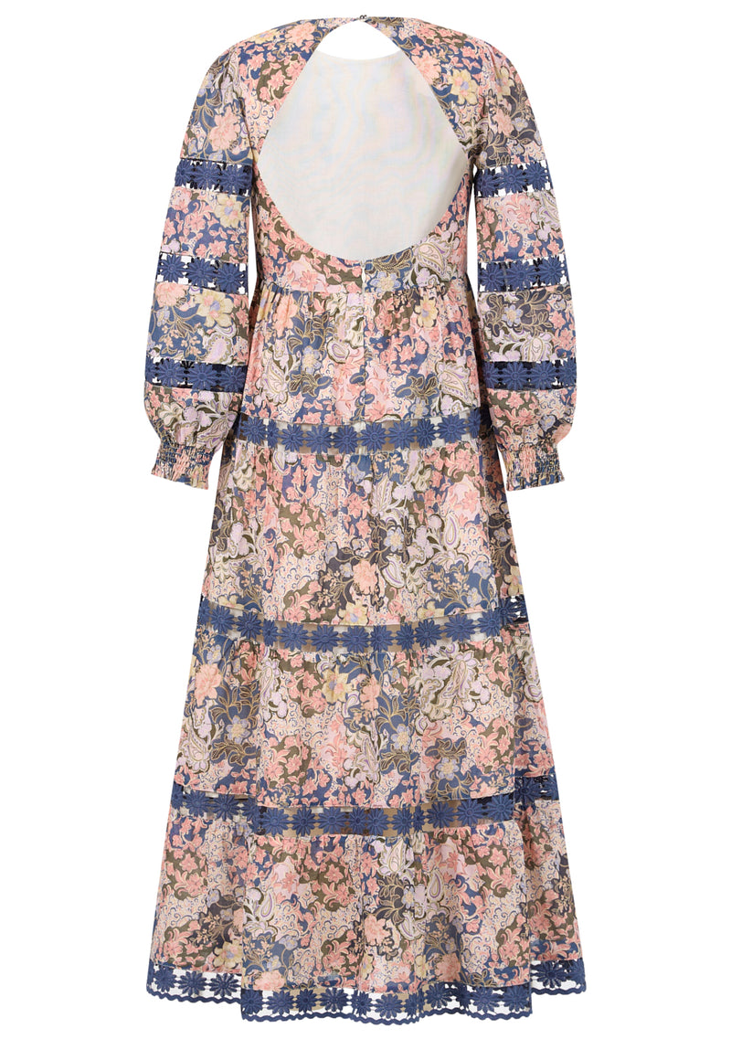 Melody Long Sleeve Maxi Dress