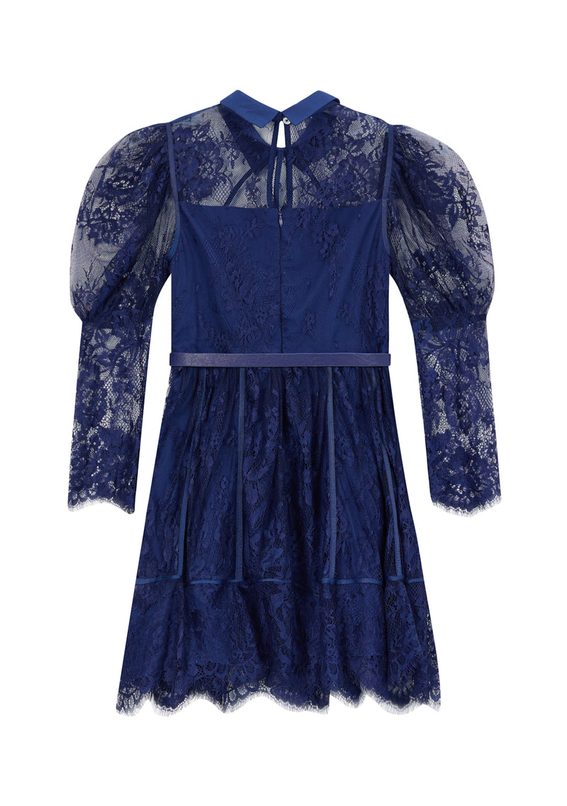 Monroe Lace Sleeve Mini Dress