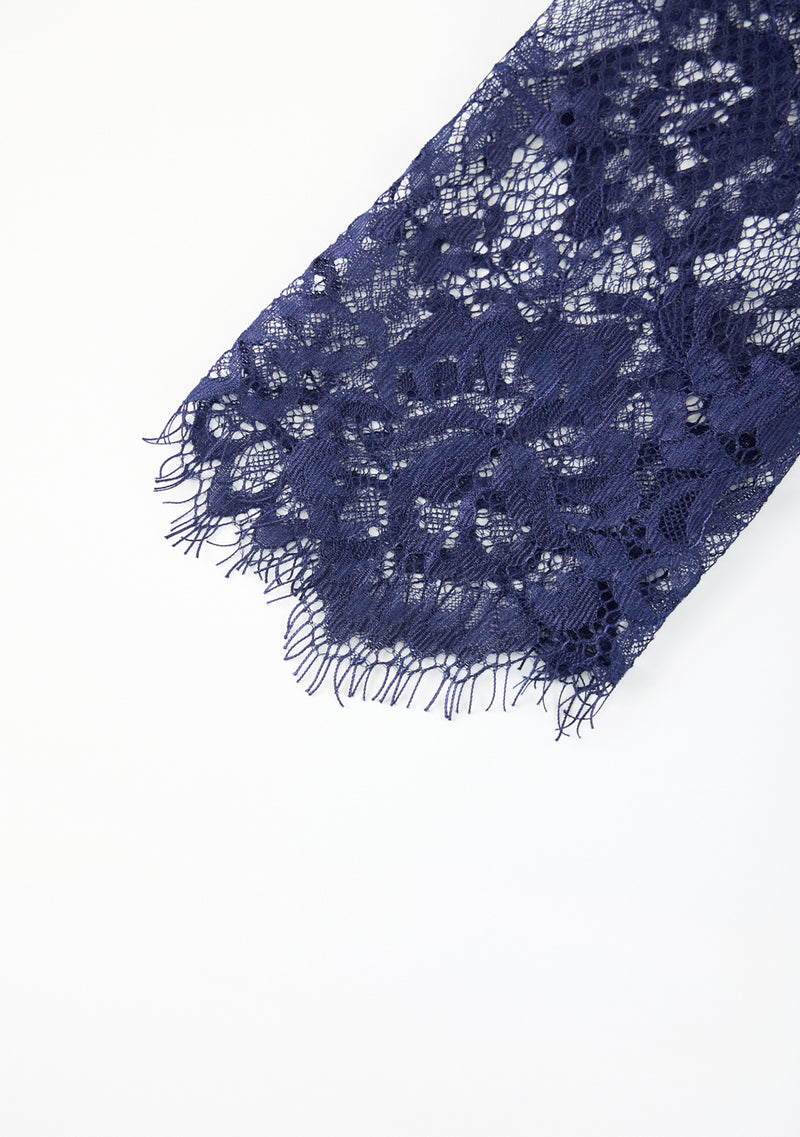 Monroe Lace Sleeve Mini Dress