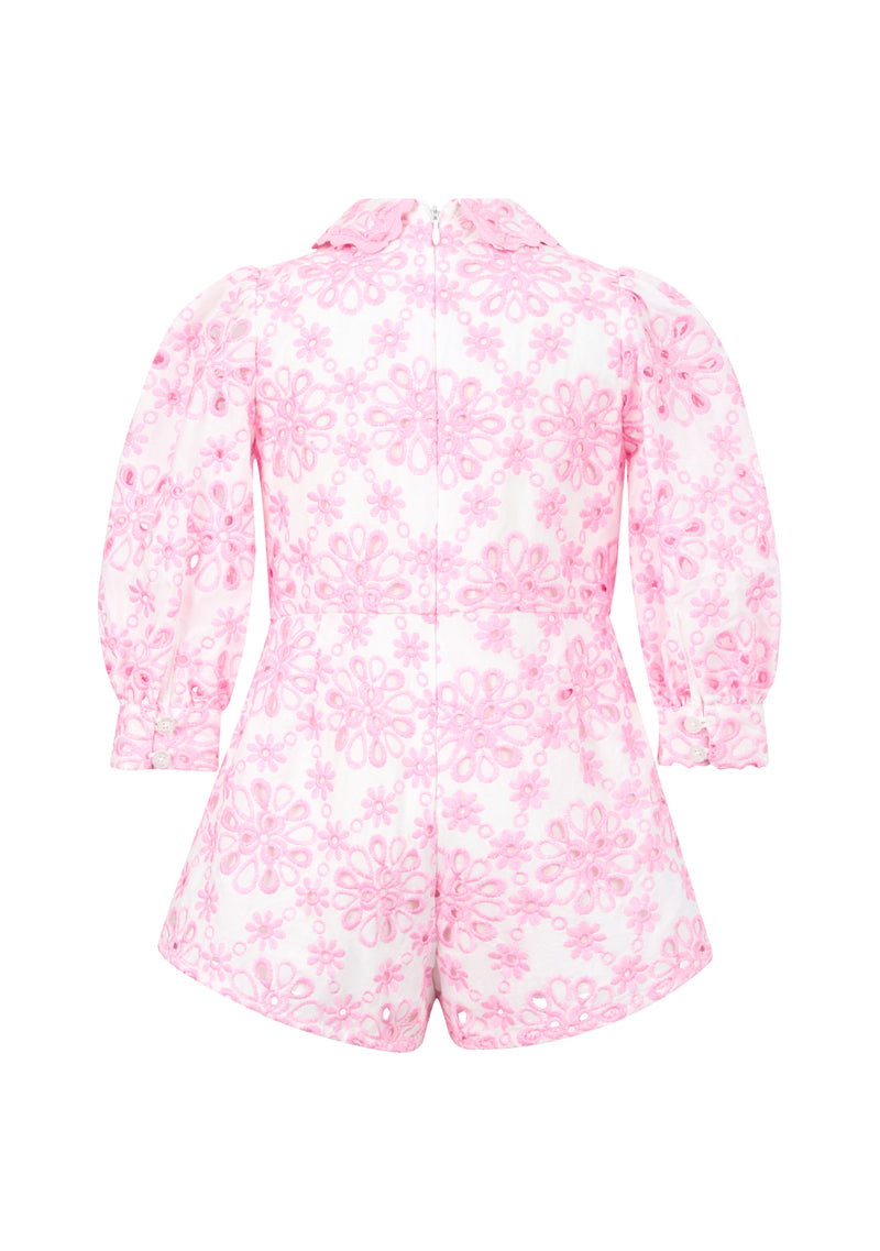 Nora Embroidered Romper (Baby)