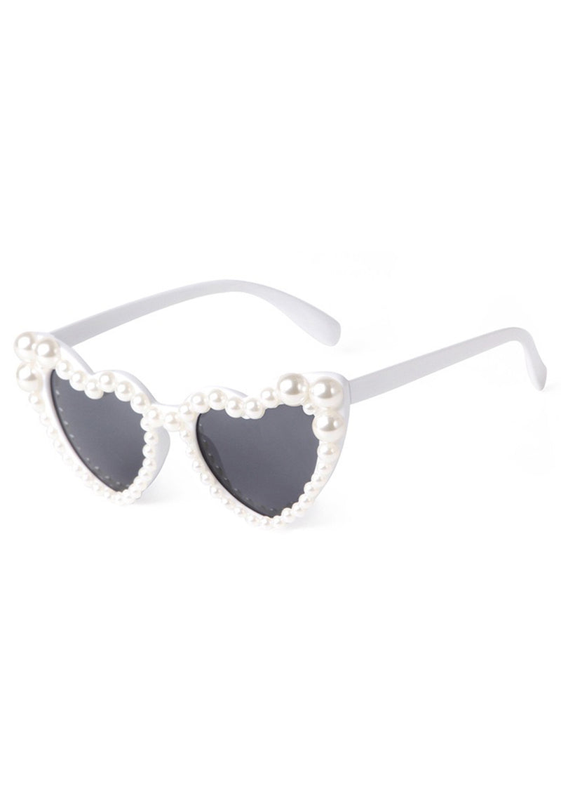 Pearl Heart Sunglasses