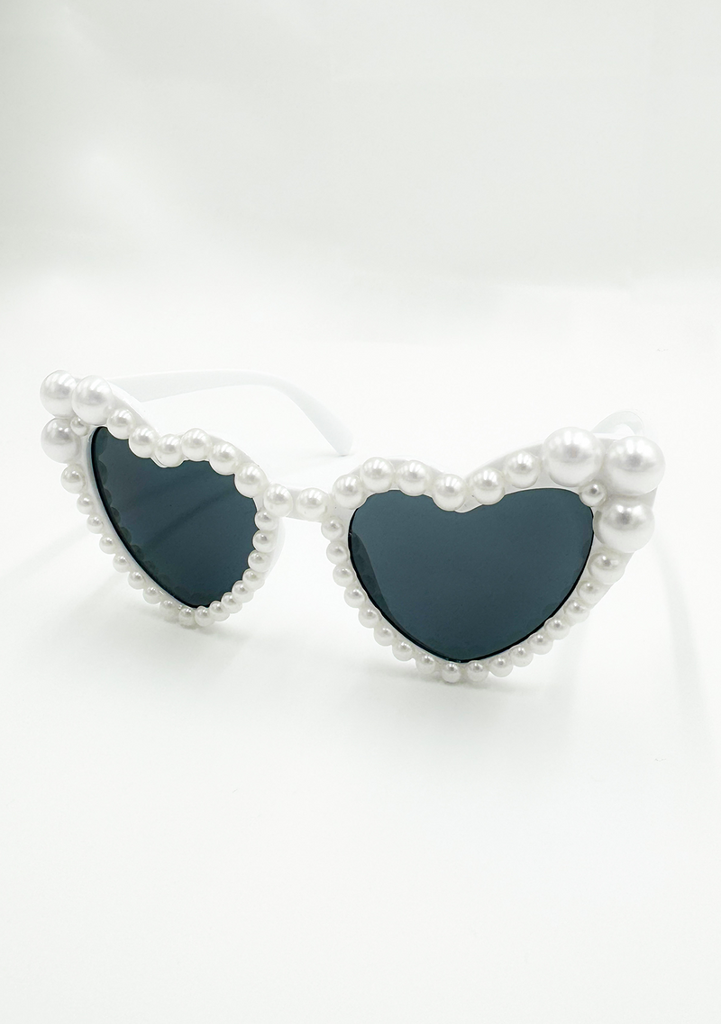 Pearl Heart Sunglasses